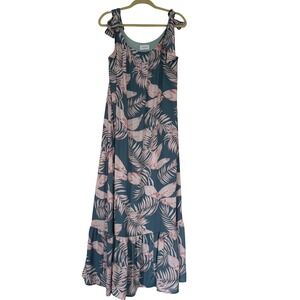 adrienne ruffled boho maxi dress Adrienne Ruffled Boho Maxi Dress